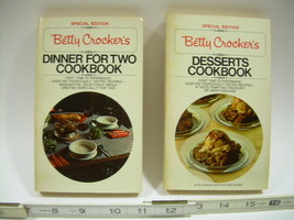 Betty Crocker&#39;s DATE NIGHT at HOME * Cook Books * Dinner for TWO + Desserts 2bks - £25.81 GBP