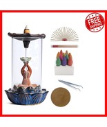 Elegant Frog Incense Holder with Backflow Ash Catcher - Perfect for Home... - $609.43 MXN