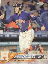 2018 Topps Chrome - George Springer* #17 - MLB Houston Astros/Toronto Bl... - $1.70