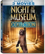 Night at the Museum 1 2 3 Blu Ray Collection, New Free Shipping - £19.56 GBP