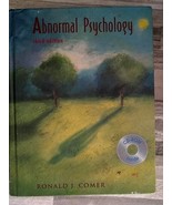 Abnormal Psychology 3rd Edition WithCD-ROM By Ronald J. Comer.  - €8,46 EUR