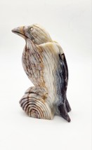 Mexican Agate Raven/Crow Hand-Carved Agate Raven, Natural Gemstone Carving - $52.46