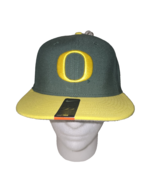 Nike True Dri-fit Oregon Ducks Hat Cap Green Yellow Medium-Large New - $417.23 MXN