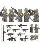 5pcs Military Russian Army SSO Special Operations Forces Minifigures Toys - €17,15 EUR