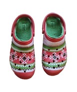 Crocs Christmas Red Fuzzy Lined Ugly Sweater Holiday - Mens 13 M Shoes - $14.85
