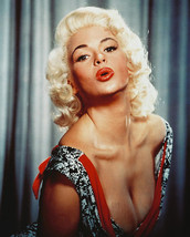 Jayne Mansfield Sexy Color Graph Busty 8x10 HD Aluminum Wall Art - $39.99