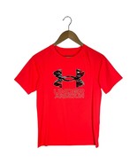 Under Armour Shirt Boys L Loose Camouflage Logo Short Sleeve Round Neck ... - $21.65 CAD
