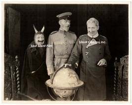 To Hell With The Kaiser! (1918) Satan Watches The Crown Prince And The Kaiser - $200.00