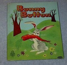 Children&#39;s Tell A Tale Book Bunny Button, 1953 by Revena - $5.95