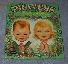 Tell A Tale Book Prayers for Boys and Girls 1957B - $5.95