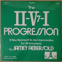 The II-V7-I Progression Vinyl Jamey Aebersold Vol. 3 **UNOPENED** - £8.26 GBP