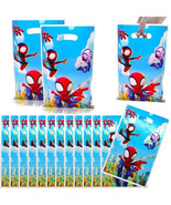 Spiderhero Party Favor Bags – 30 Pcs Colorful Gift Bags for Kids’ Events - $38.44 CAD