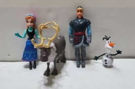 Hasbro Disney Frozen II 4" Action Figures Lot Sven Olaf Kristof Anna  - $13.99