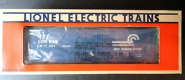 Vtg LIONEL #17301 CONRAIL Standard &quot;O&quot; Reefer Car Cast Trucks &#39;87 Blue O... - $40.00