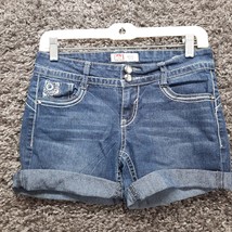 LEI Jeans Women 3 Blue Stretch Low Cuffed Cute Pockets Ladies Denim - £3.59 GBP