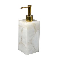 Buy White Quartz Lotion Dispenser Vanity Top Handmade Work Bathroom Deco... - £209.13 GBP