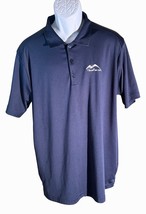 ANTIGUA Men&#39;s Short Sleeve Button Down PRESCOTT GOLF CLUB Golf Polo Shir... - £11.59 GBP
