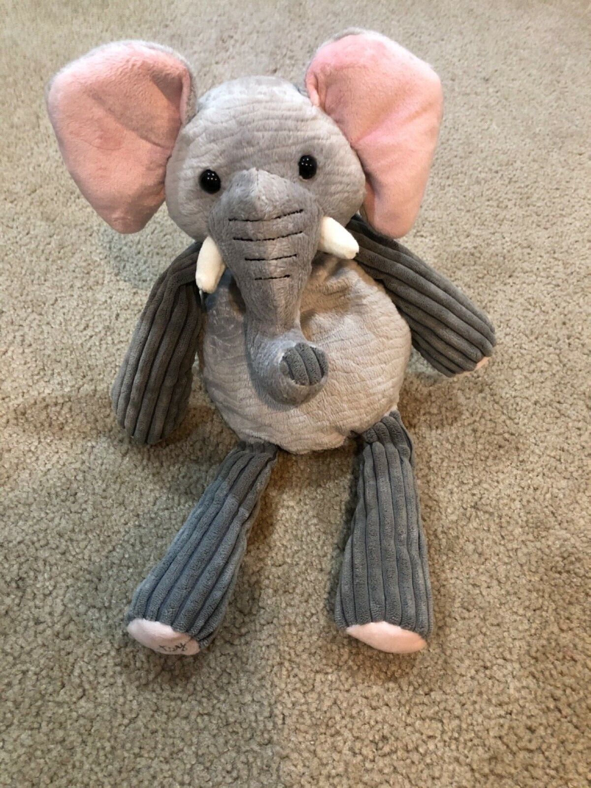 Primary image for Scentsy Buddy Ollie The Gray Elephant Plush Stuffed Animal 15” 2010 w/ scent pk