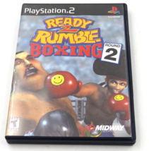 Ready 2 Rumble Boxing: Round 2 (PlayStation 2 PS2, 2000) CIB Complete MINT DISC - £14.20 GBP