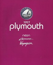 1997 Plymouth FULL LINE sales brochure catalog BREEZE NEON VOYAGER 97 - £4.73 GBP