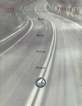 1999 Plymouth FULL LINE brochure catalog 1st Edition PROWLER NEON VOYAGE... - $8.00