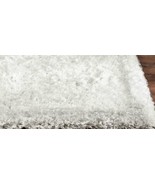 Northern Lights-Shag Rug 30&quot; x 48&quot; White Polyester 30&quot;x48&quot; Lurex finish - $723.31 MXN