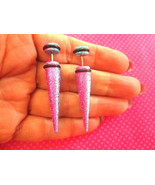 Rainbow holographic fake plug tapers - €10,35 EUR