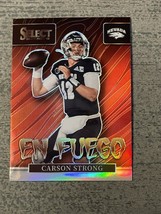 Carson Strong 2022 Select Prizm Draft Picks Card #EN-CS En Fuego  Card Is MINT - £6.35 GBP