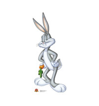 Bugs Bunny Looney Tunes CARDBOARD CUTOUT Standup Standee Poster Life Siz... - £33.24 GBP
