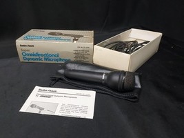 VTG Radio Shack Onmidirectional Dynamic Microphone, Case, Cord &amp; Box 33-... - $24.14