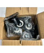 4 Pack SET 2" Swivel Plate Bolt On Caster Wheels, Black (No Brake ) NEW - $20.69