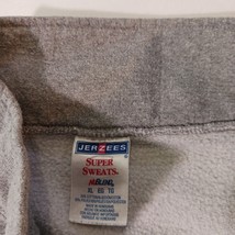 JERZEES Super Sweats NuBlend Men's Gray 1/4 Zip Cadet Collar Sweatshirt Size XL image 4