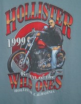 Vintage Tee Hollister California 1999 XL T-Shirt Return of the Wild Ones Biker - £39.38 GBP