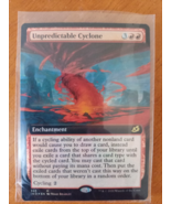 Unpredictable Cyclone FOIL Magic The Gathering SHOWCASE RED Ikoria 325 RARE - $3.85
