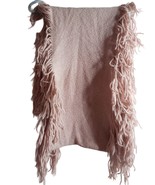 Pink Fringe Infinity Scarf 9.5 x 35 inches - $13.59