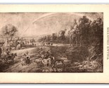 Rainbow Landscape By Peter Paul Rubens Wallace Collection UNP DB Postcar... - $4.49
