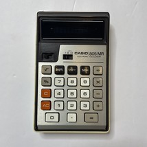 Casio 805-MR Calculator Vintage Japan est. 1976 - £19.46 GBP
