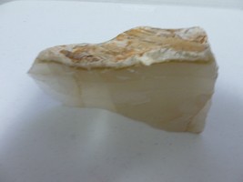 Alabaster Onyx Triangular Stone ( - 4 - ). READ DESCRIPTION.  - £14.90 GBP