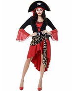 NEW Women&#39;s Cruel Seas Captain Costume Sz M - £15.97 GBP