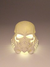 SKULLTROOPER Helmet Skull Miniature Collectible Nightlight 3&quot; 3d printed - £23.57 GBP