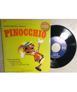 PINOCCHIO (45 RPM) Golden record in sleeve VG+ - $14.84