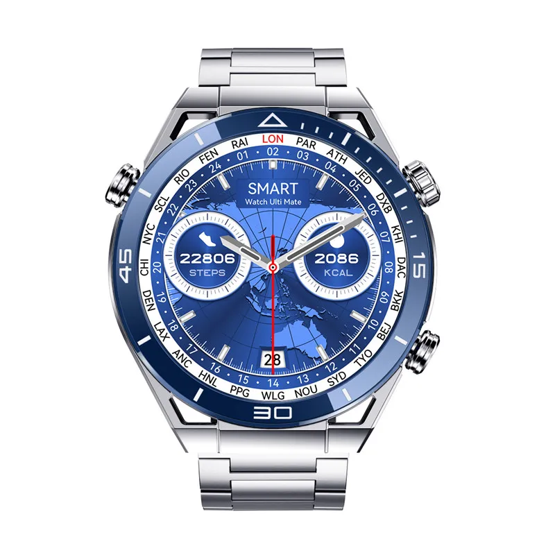 Smart Watch DT Ultra Mate Men Business NFC Wireless Charging BT Call Compass - £34.34 GBP
