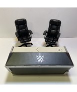 WWE Wrestling Action Figures ANNOUNCER&#39;S TABLE Ringside Breakaway Office... - €55,00 EUR