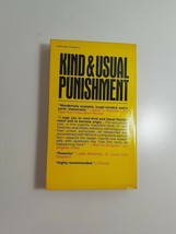 Kind &amp; Usual Punishment By Jessica Mitford 19974 paperback fiction novel - £4.74 GBP