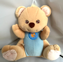 VTG 1998 Fisher Price Peaceful Planet Glowing Soothing Sounds Bear 10&quot; WORKS EUC - £44.28 GBP