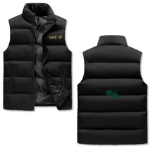 Warm Stand Collar Zip Up Puffer Vest - £59.80 GBP