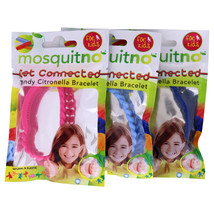 Get Connected Citronella Bracelet Set by Mosquitno for Kids - 3 Pc Brace... - $199.91 MXN