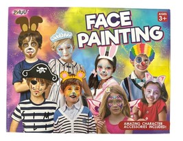 Face Painting Kit For Kids 3+ Character Accessories Included - £15.56 GBP