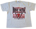Chicago Bulls T-Shirt Single Stitch  70 Wins Large Delta USA Made 1996 Vtg - £23.84 GBP
