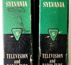 Sylvania Electron Tubes 6AU6 2pcs In Box Untested Vintage Electronics EL... - €26,05 EUR